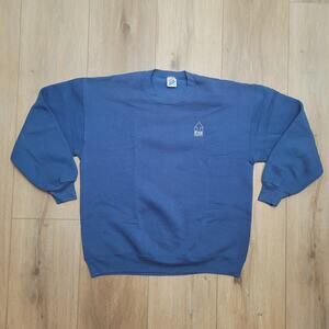 Jerzees Super Sweats XL VTG 80s 90s USA Made Boxy Cropped Fit Mens Sweatshirt